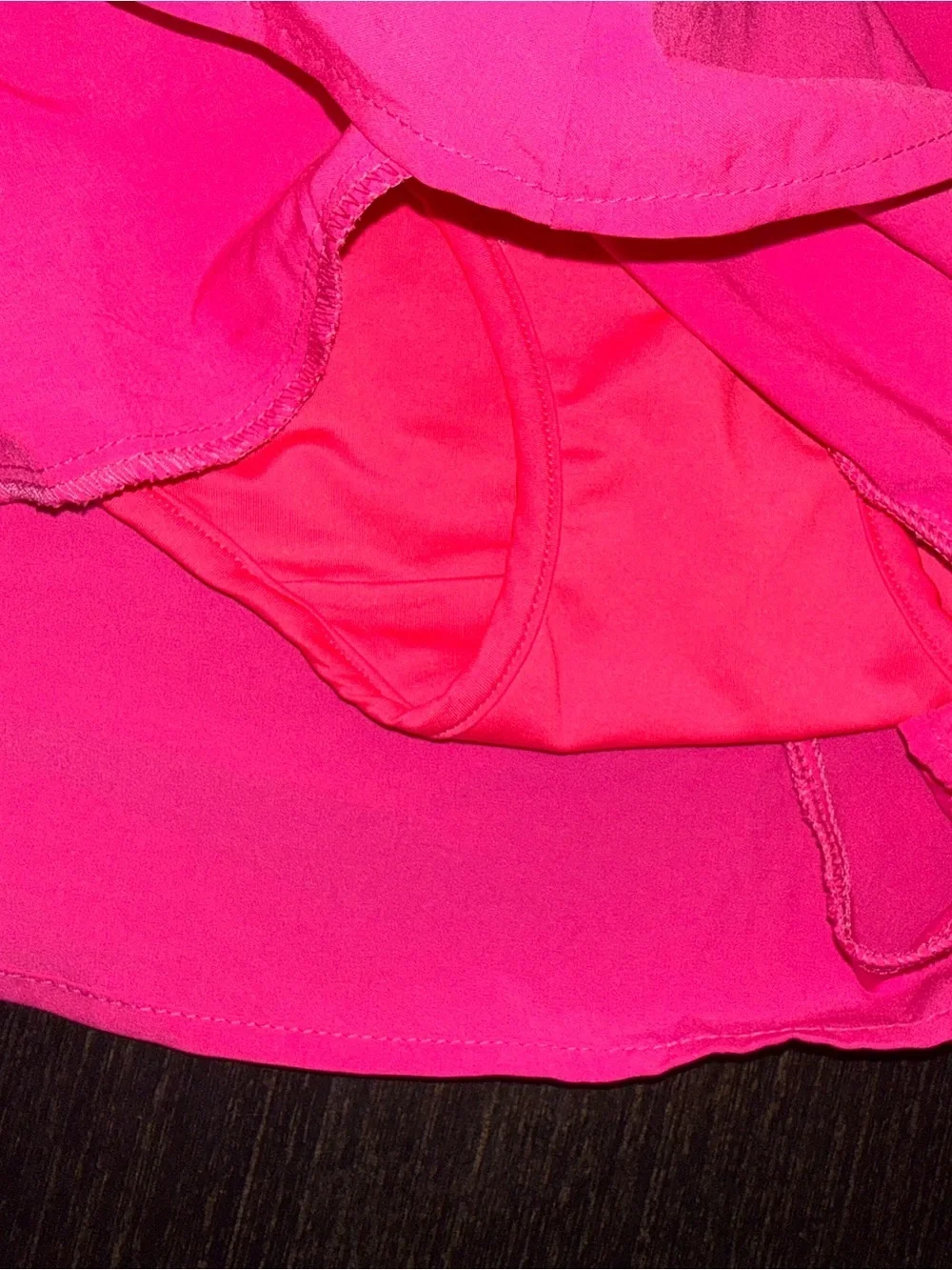 Women’s High-Waist Hot Pink Athletic Shorts With pockets!
